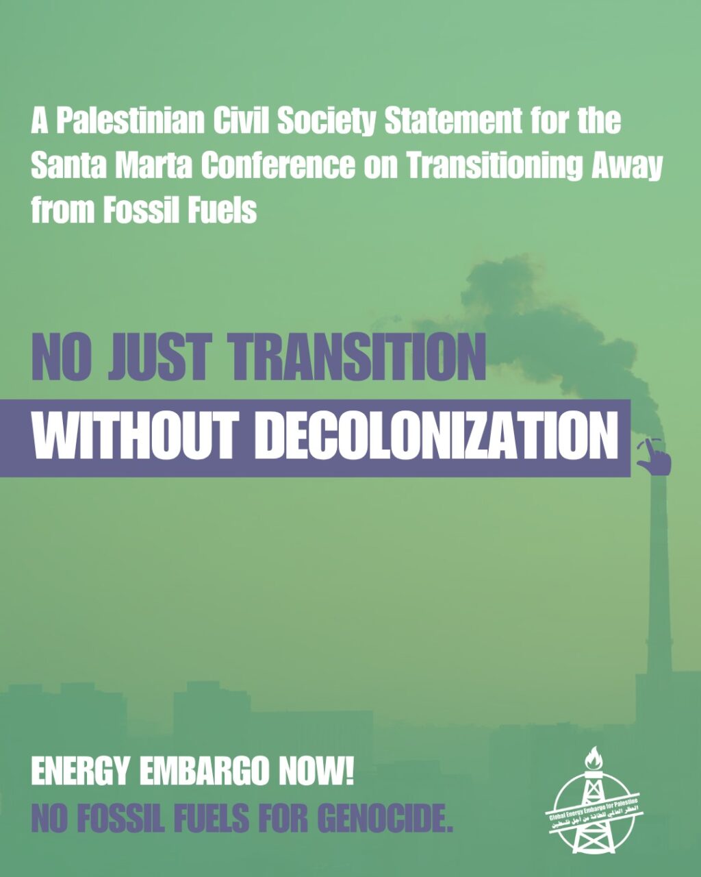 Instagram post from palenergyembargo. This post is in position 0.