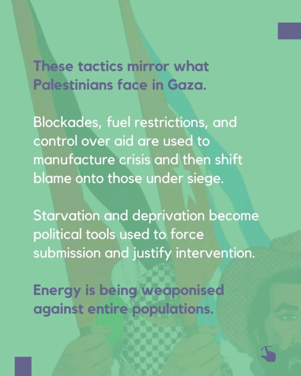 Instagram post from palenergyembargo. This post is in position 2.