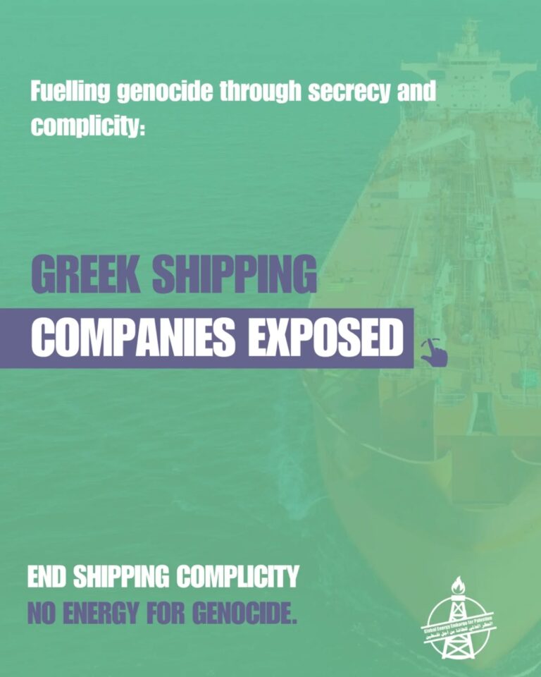 Instagram post from palenergyembargo. This post is in position 1.