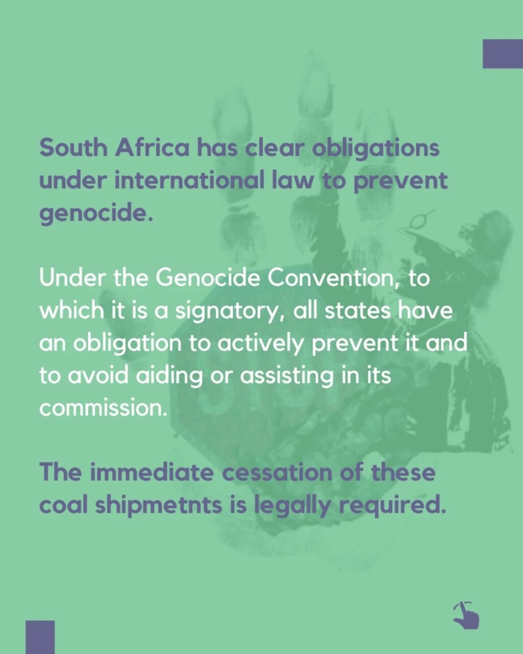 Instagram post from palenergyembargo. This post is in position 5.