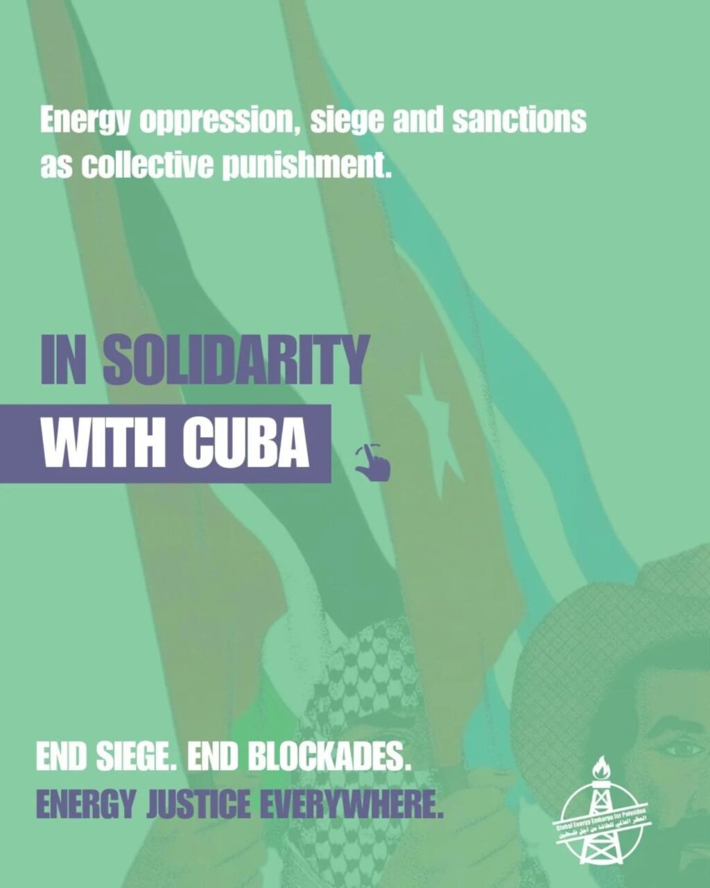 Instagram post from palenergyembargo. This post is in position 0.