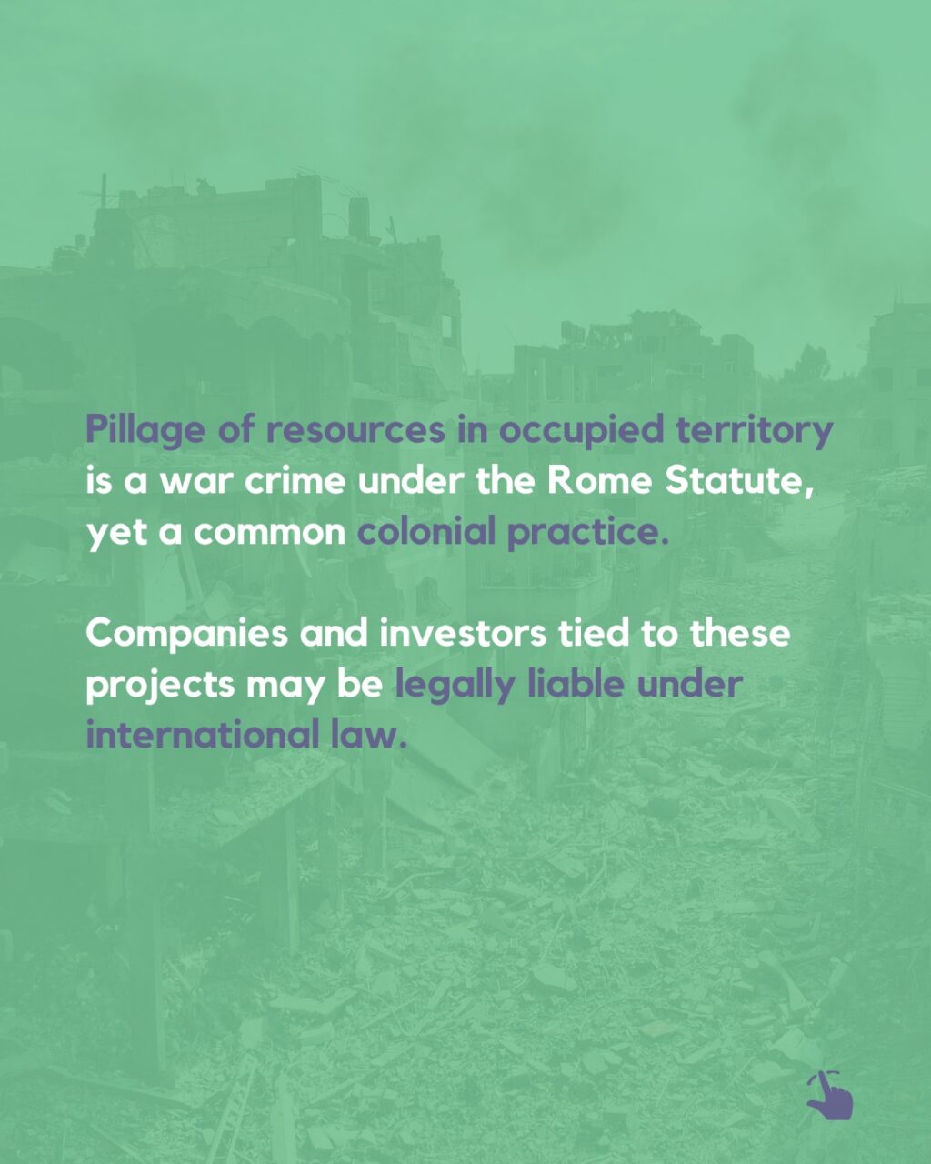 Instagram post from palenergyembargo. This post is in position 5.