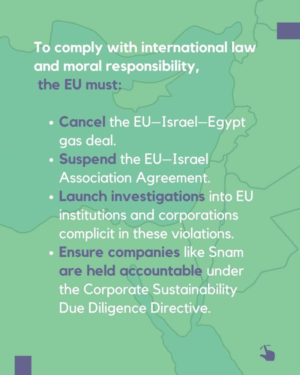 Instagram post from palenergyembargo. This post is in position 8.