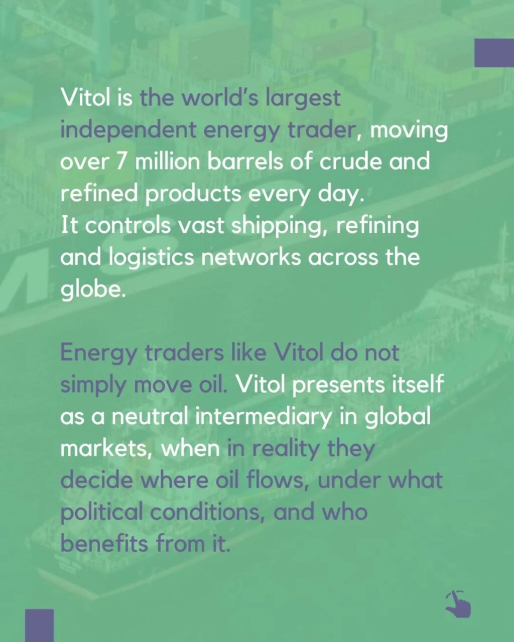 Instagram post from palenergyembargo. This post is in position 1.