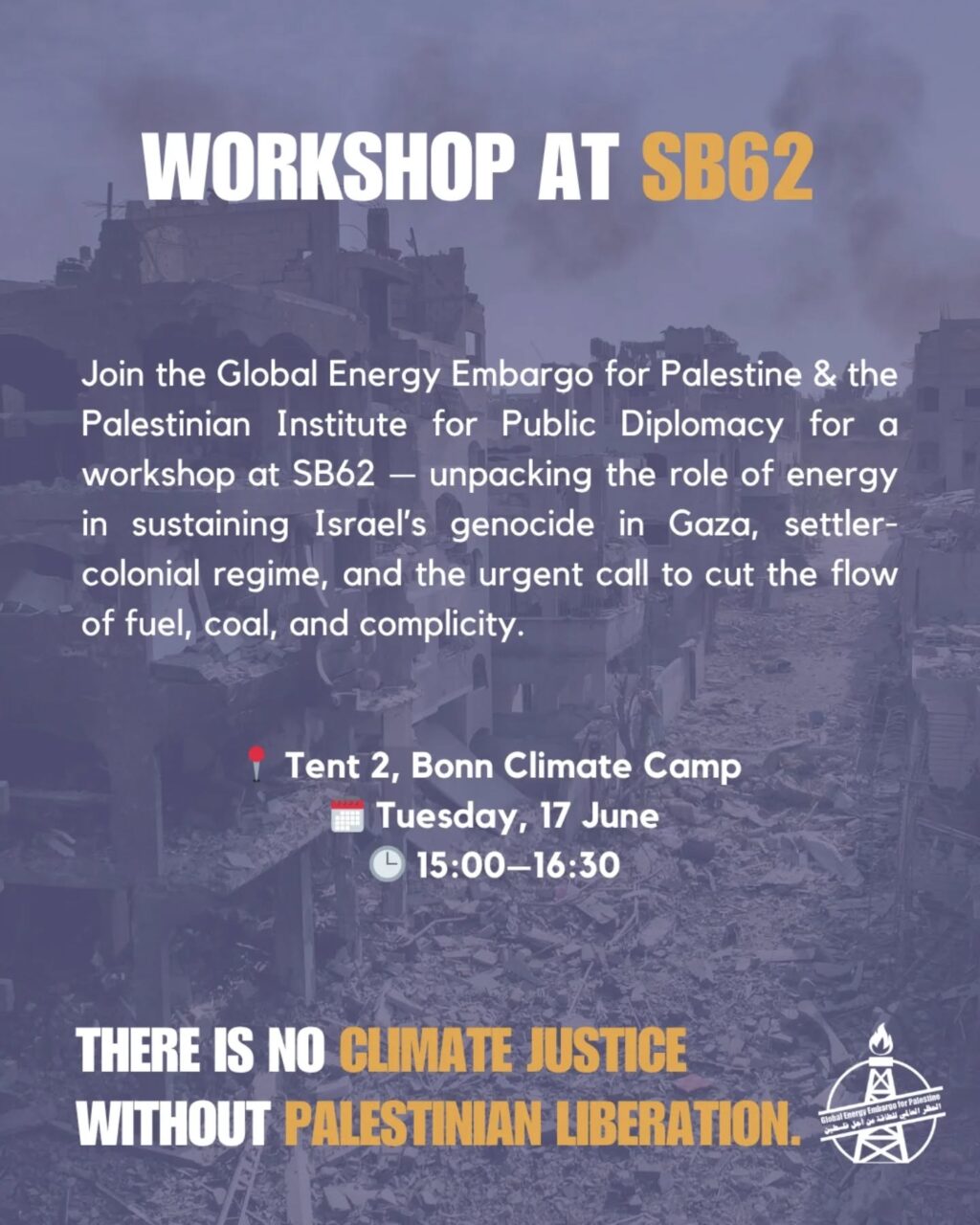 Instagram post from palenergyembargo. This post is in position 3.