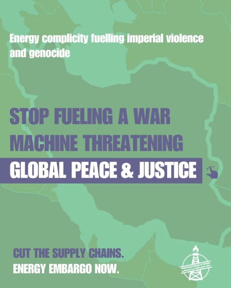 Instagram post from palenergyembargo. This post is in position 1.