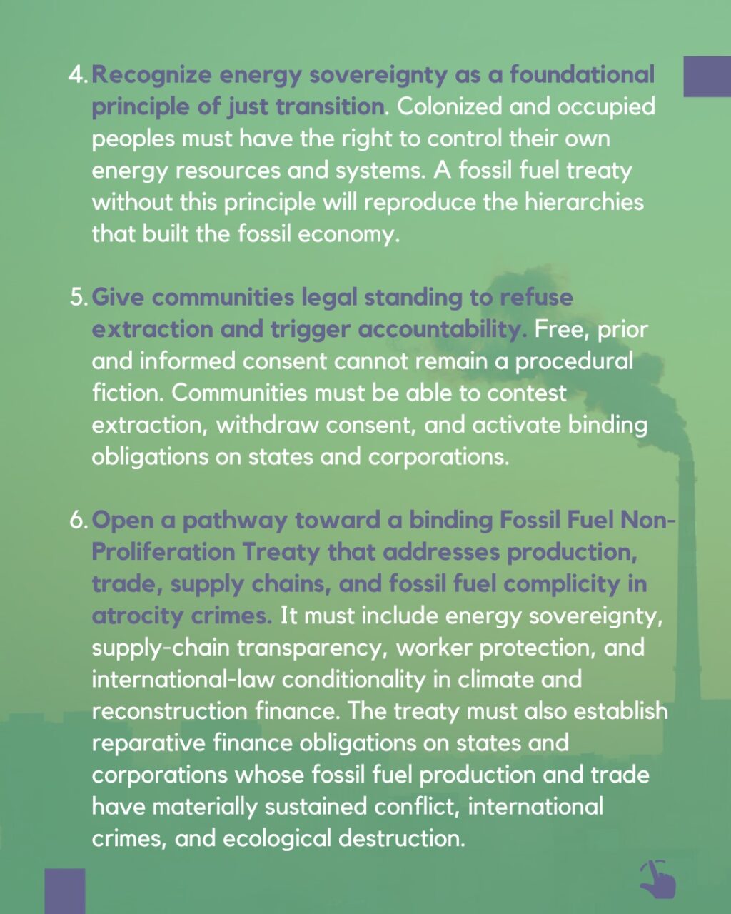 Instagram post from palenergyembargo. This post is in position 7.