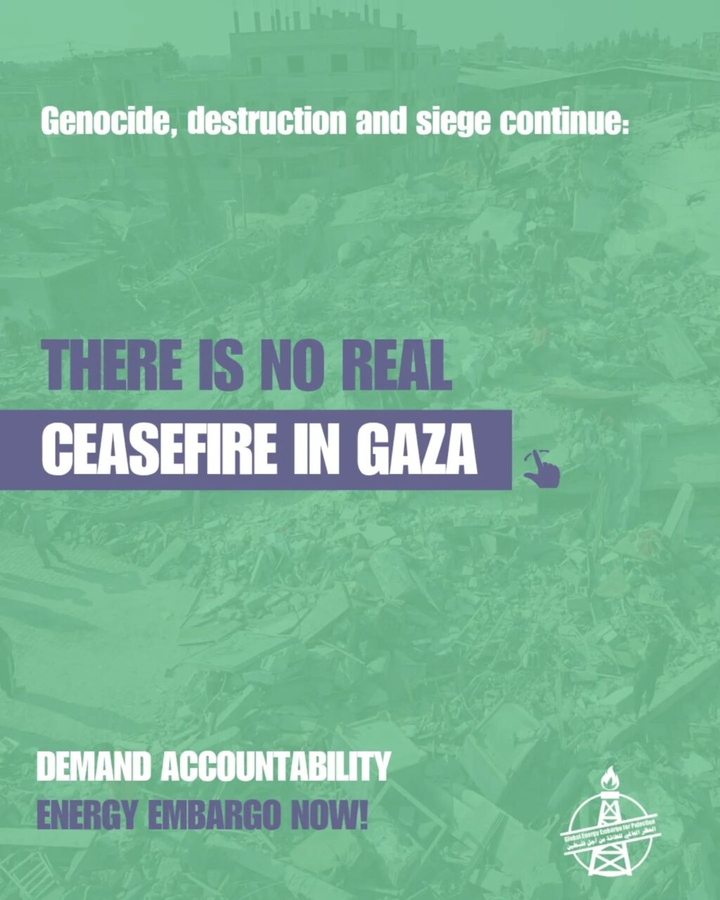 Instagram post from palenergyembargo. This post is in position 0.