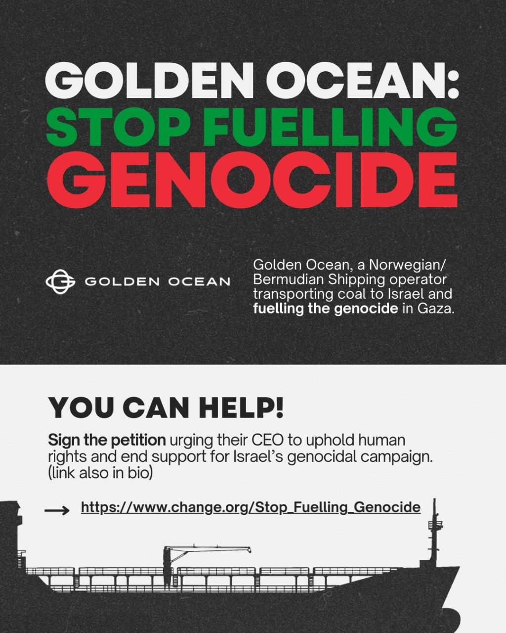 Instagram post from palenergyembargo. This post is in position 6.