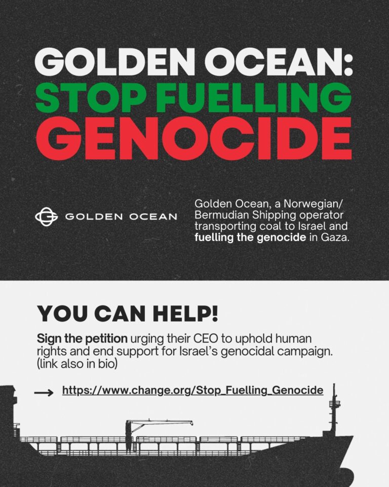 Instagram post from palenergyembargo. This post is in position 7.