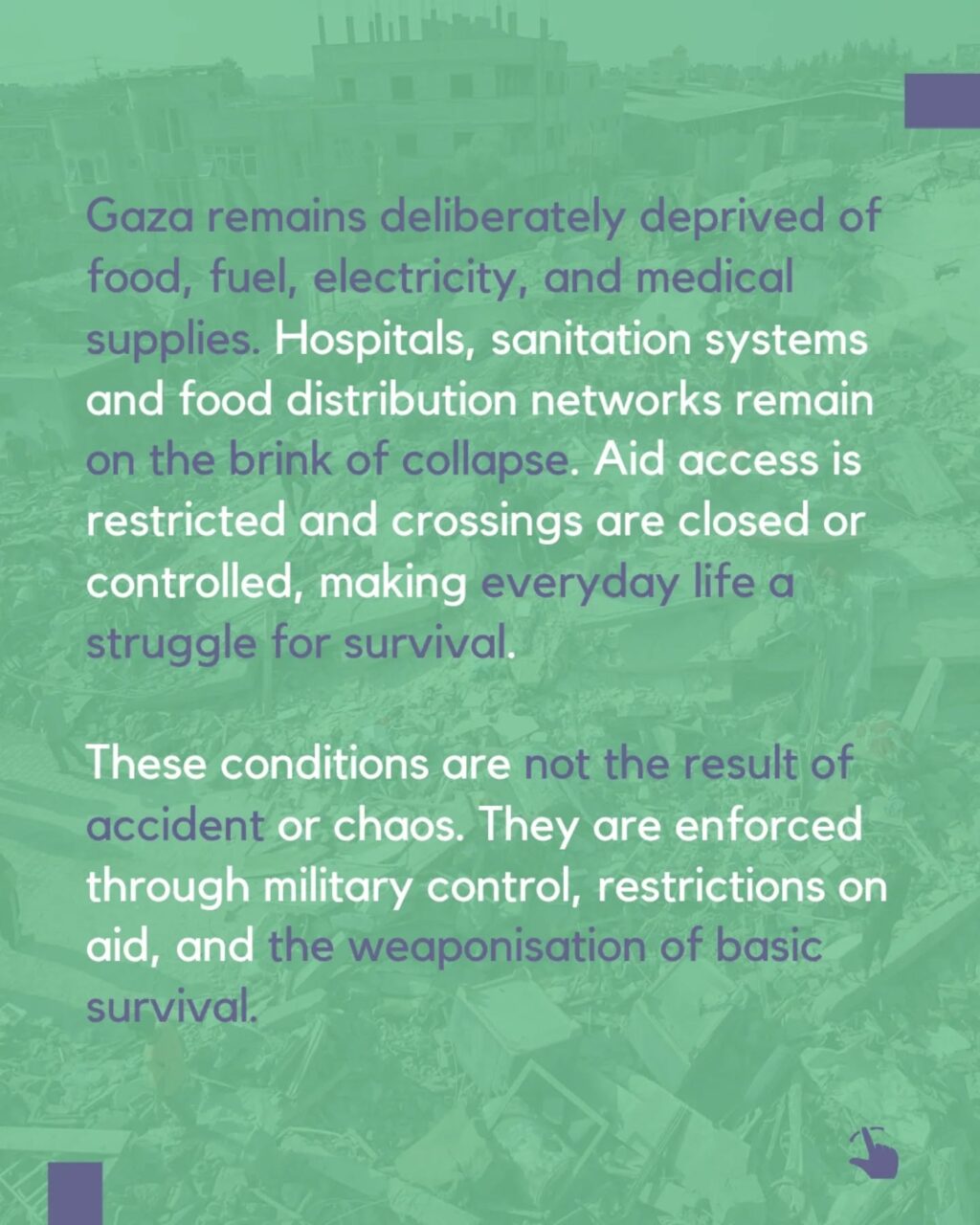 Instagram post from palenergyembargo. This post is in position 2.