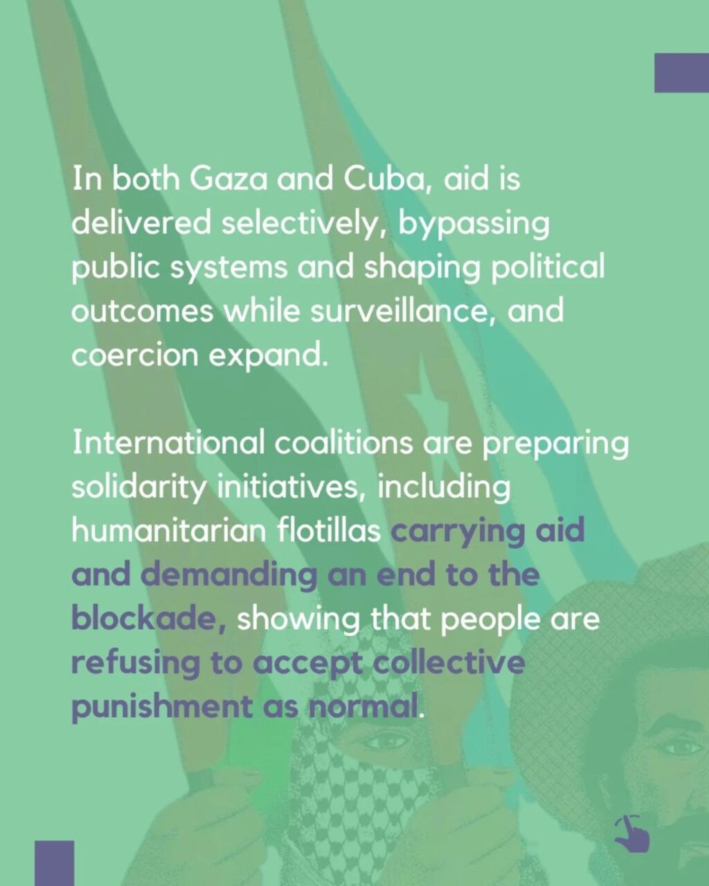 Instagram post from palenergyembargo. This post is in position 3.