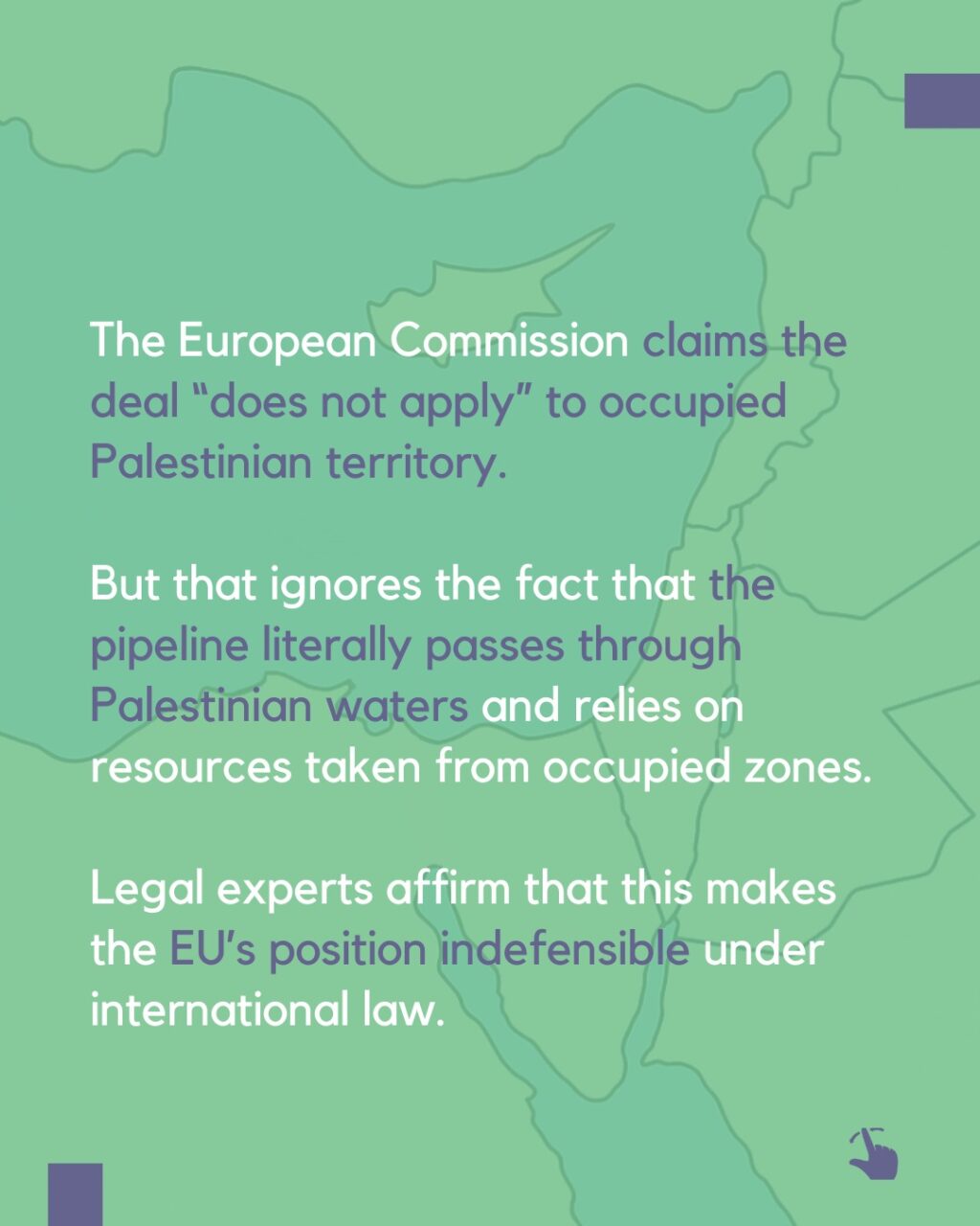 Instagram post from palenergyembargo. This post is in position 5.