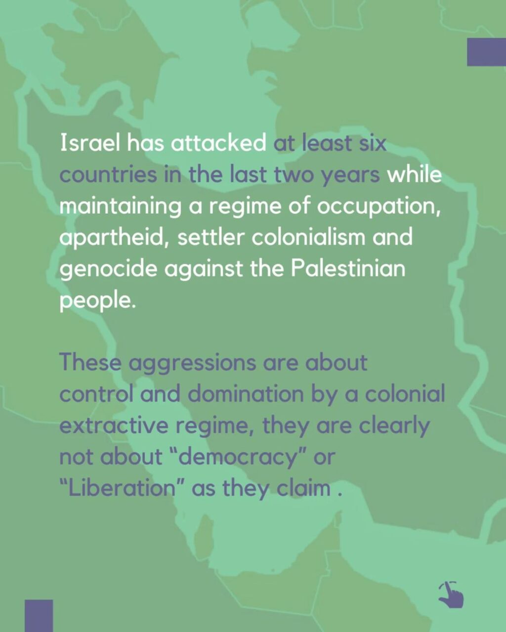 Instagram post from palenergyembargo. This post is in position 1.