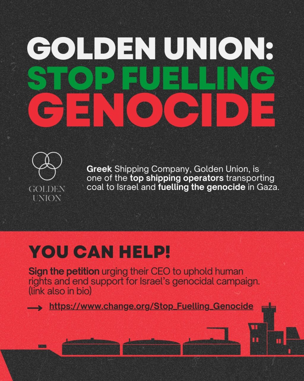 Instagram post from palenergyembargo. This post is in position 7.