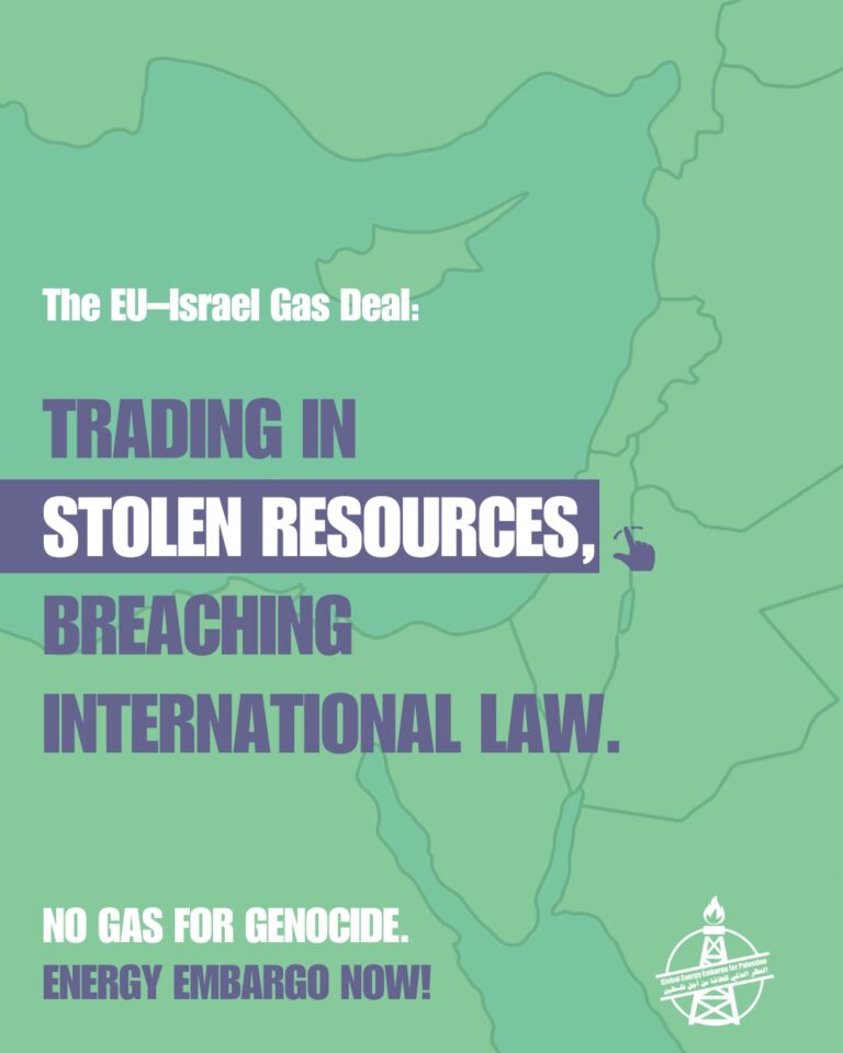 Instagram post from palenergyembargo. This post is in position 5.